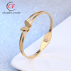 Europe and America Selling double-deck butterfly Titanium Bracelet golden Frosting stainless steel Bracelet fashion Light extravagance Bracelets