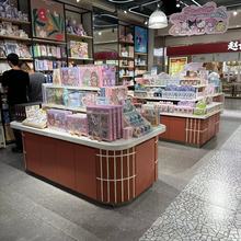 超市金属主副架结构精品潮玩货架冷轧碳钢多层水果展示货架定制