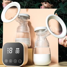 贝儿康双边电动吸奶器智能带锂电静音按摩大吸力挤奶跨境母婴用品