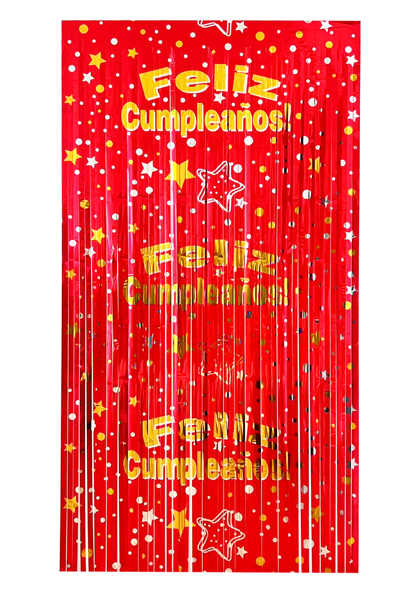 Western Happy Birthday Square Tinsel Curtain Gas Party Decoration Party Background Screen Scene Layout Decoration