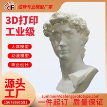 动漫手办制作人物模型3d打印道具三维模型石膏像人像模具头像静物