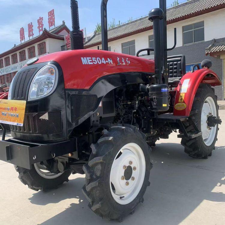 雷沃504农用四轮拖拉机 70马力四缸四驱整地机强压高配旋耕播种机