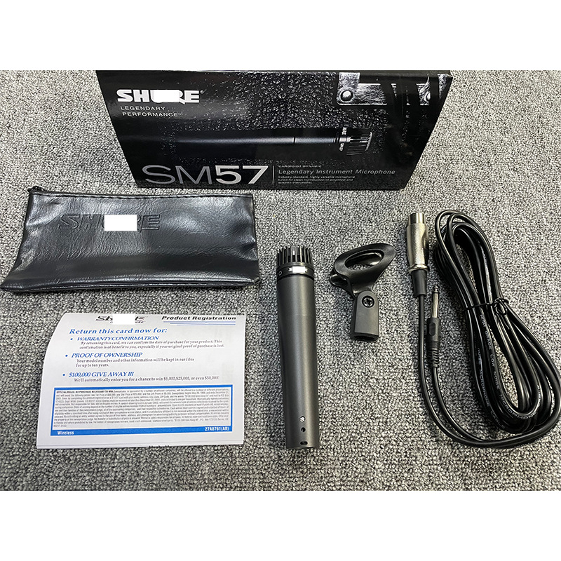 Shure Foreign Trade Supply Sm57 Wired Microphone Live Karaoke Performance Professional Wired Microphone