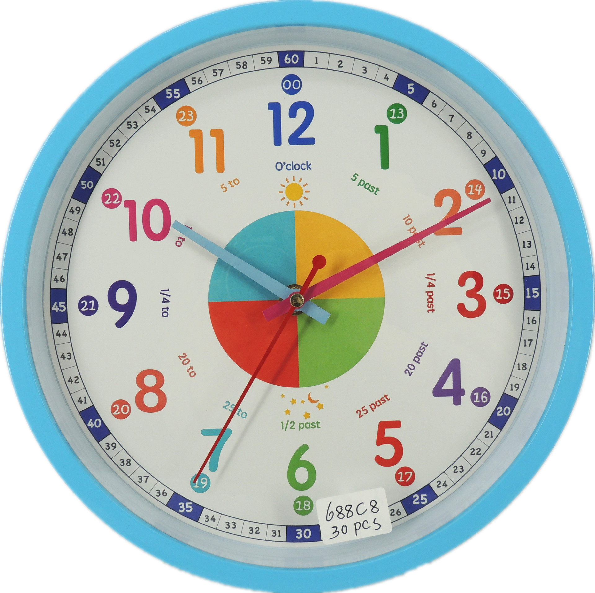 3d立体数字儿童认知 教学时钟 亚马逊爆款 时钟教学 钟表 时钟 钟