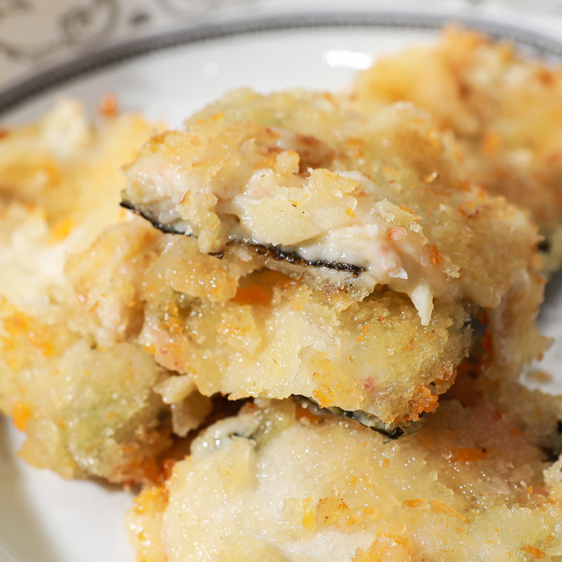 芝士蟹排 10块装 250克 特产小吃 煎饼油炸点心