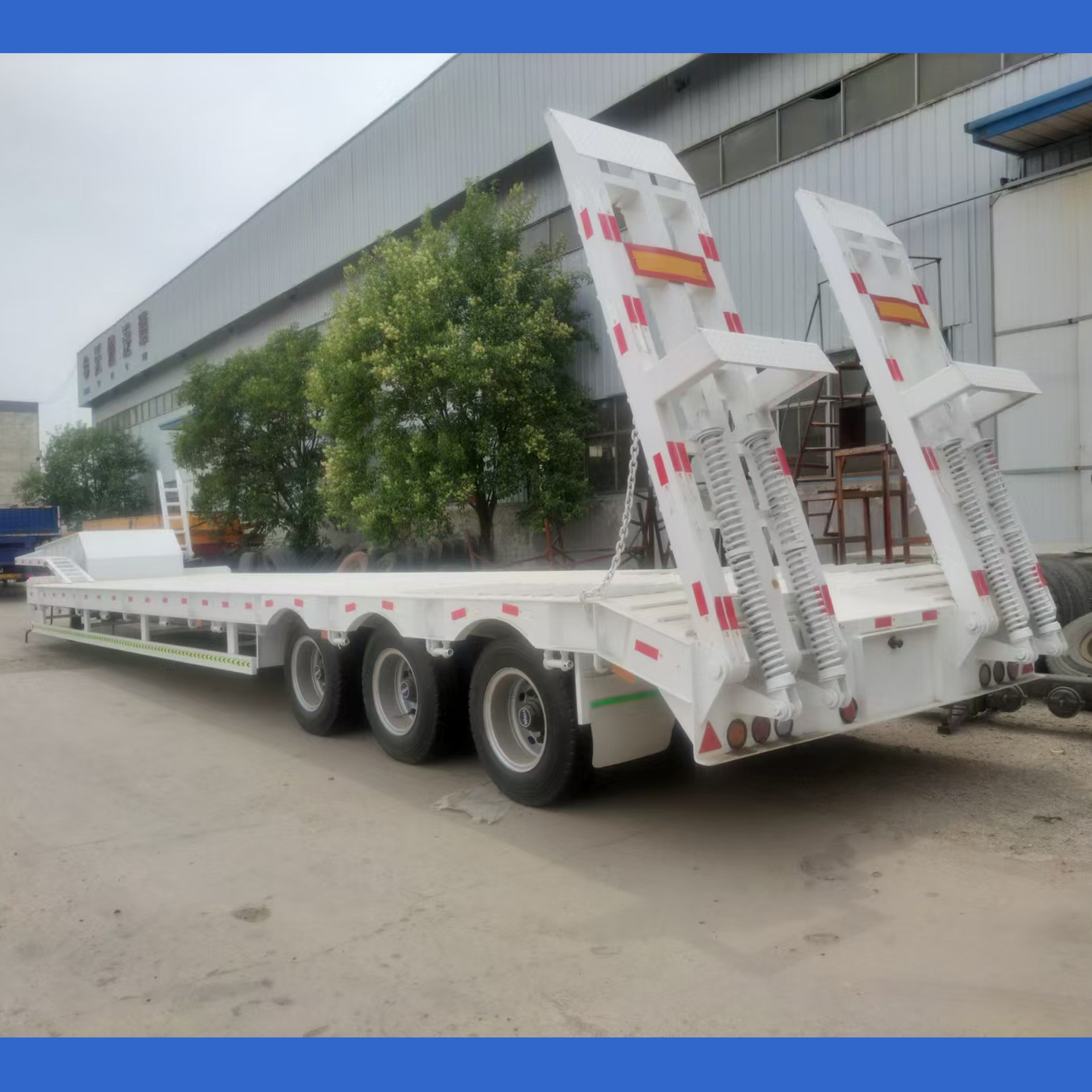 厂家直供【沃德】各规格勾机运输半挂车