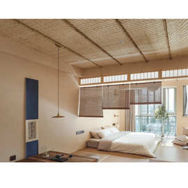 装修竹席吊顶复古贴墙竹编背景民宿饭店草席墙面装饰材料酒店竹席