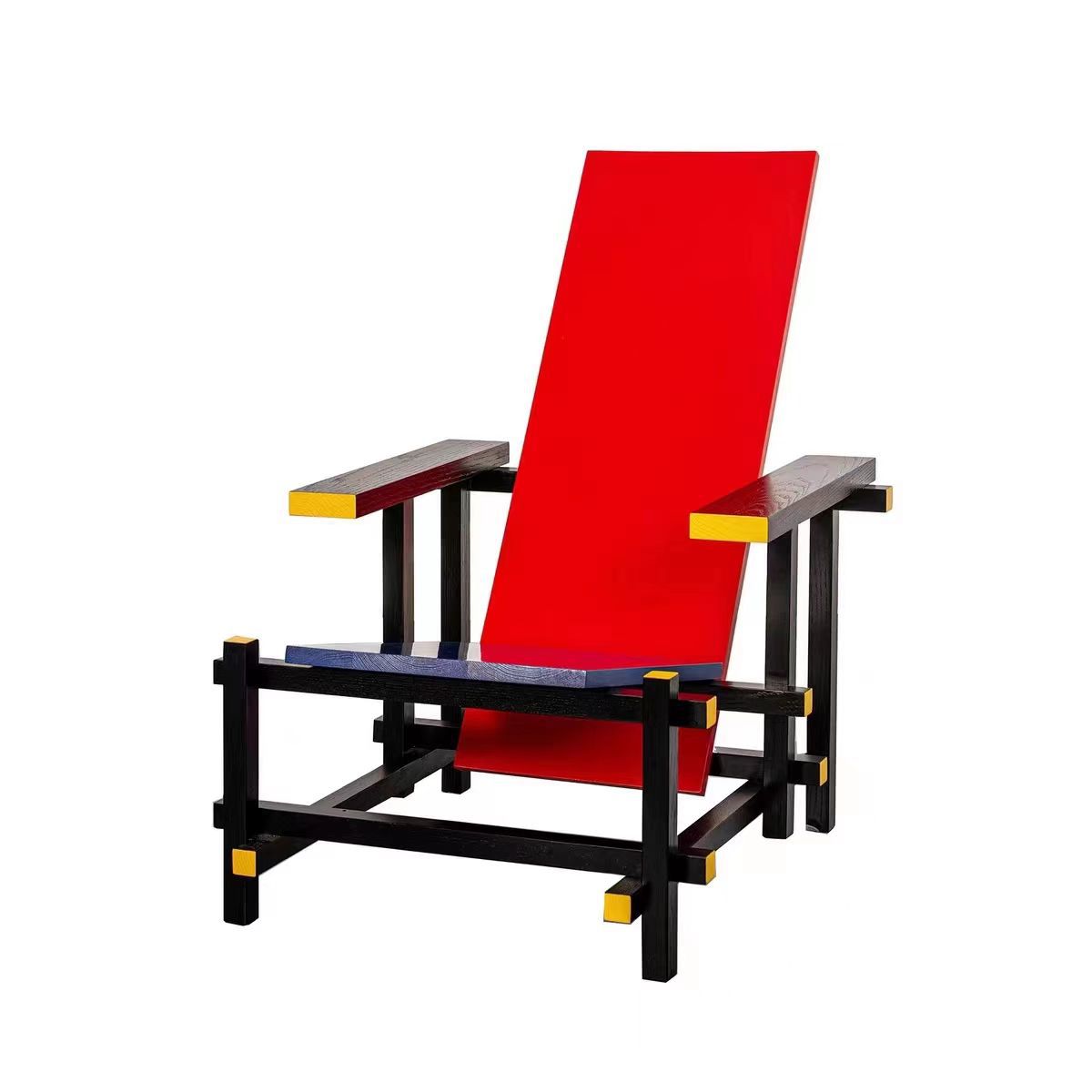 创意艺术沙发椅客厅设计师单人休闲椅红蓝椅-阿里巴巴