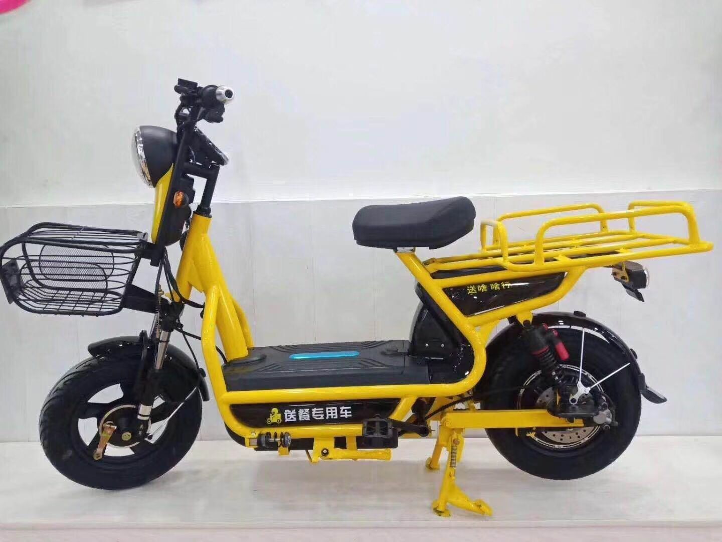 新国标外卖车60v电动车成人两轮美团外卖送餐车骑手送餐电动车