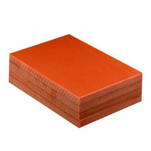 隔热耐高温橘红色 本色绝缘电木板 酚醛树脂胶木板 CNC 整张零切