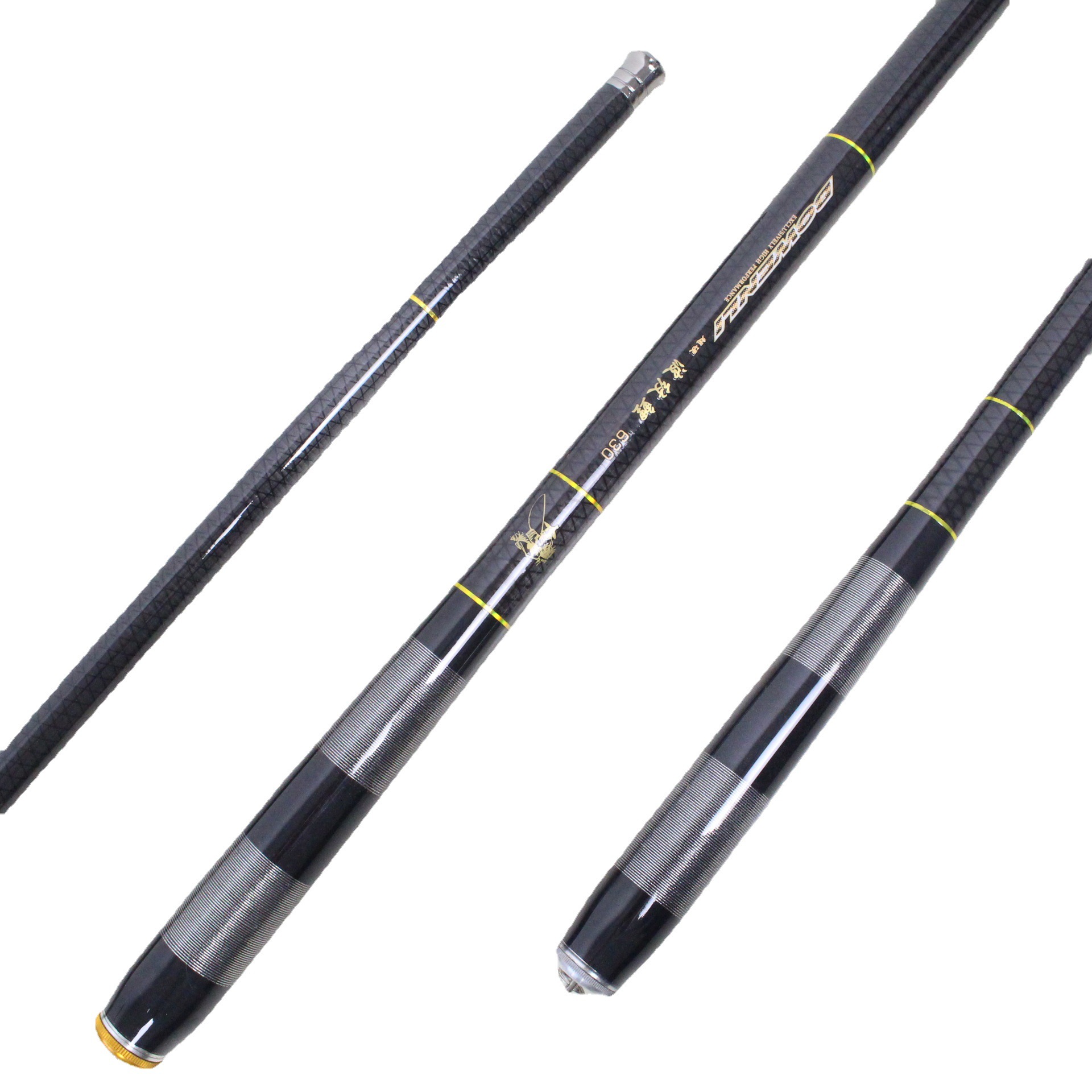 波纹鲤碳素鱼竿短节溪流竿3.6米手竿4.5米鱼杆5.4米手杆6.3米