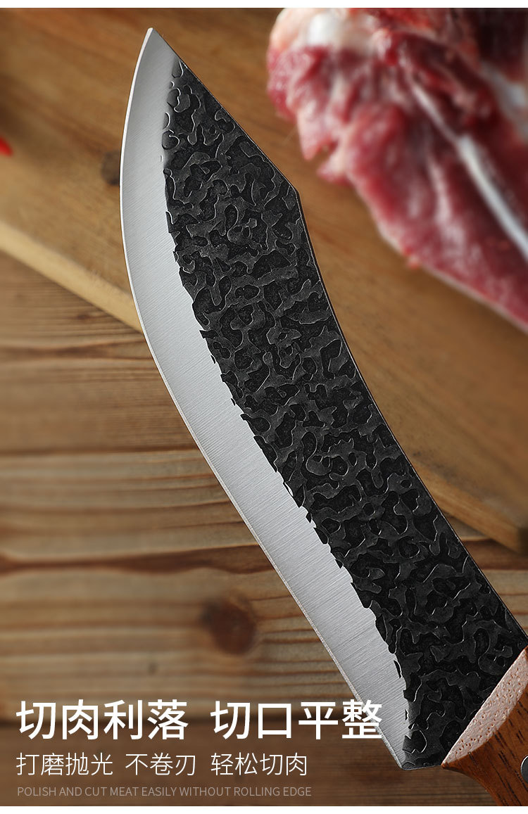 不锈钢剔骨刀屠宰刀牛肉钢刀牛刀杀牛专用刀割肉刀具杀猪剥皮尖刀
