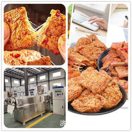 泰诺手撕素肉设备 植物大豆拉丝蛋白素肉制作机器200kg/h技术支持