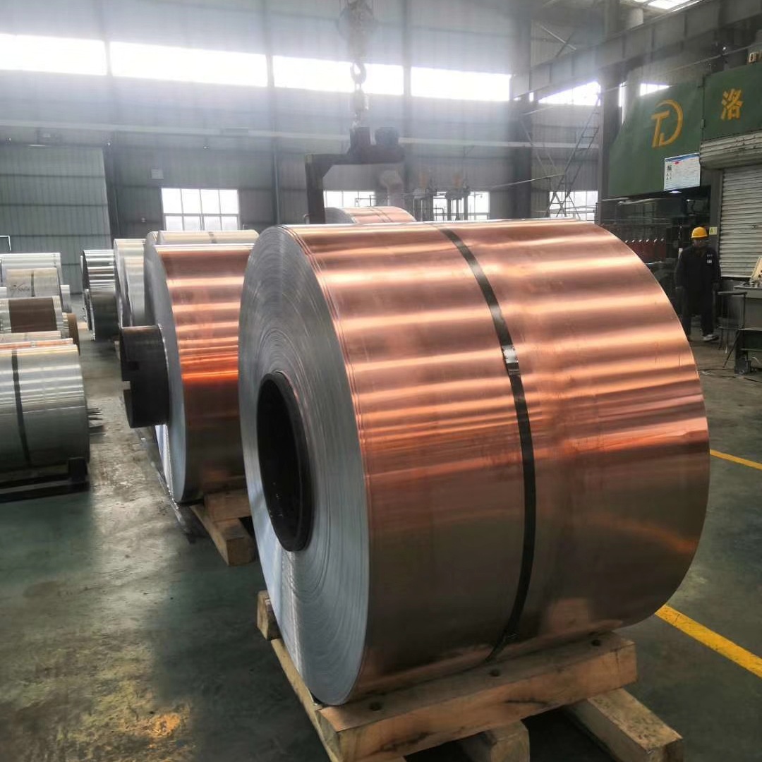 铜钢复合板 铜铝爆炸复合板 led支架铜铝复合板铝铜双面复合板