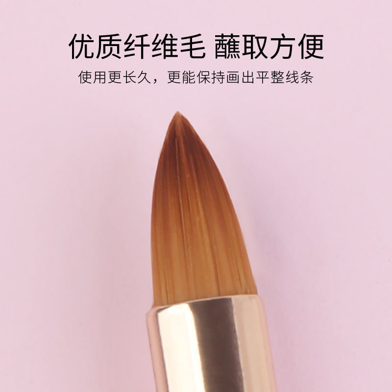 Portable Polyester Lip Brush Makeup Brush Beauty Tools Concealer Single and Double Head Lip Brush Lip Brush Makeup Tools