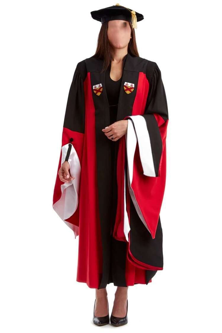 美国斯坦福大学硕士服 stanford university学士服帽子学生毕业服