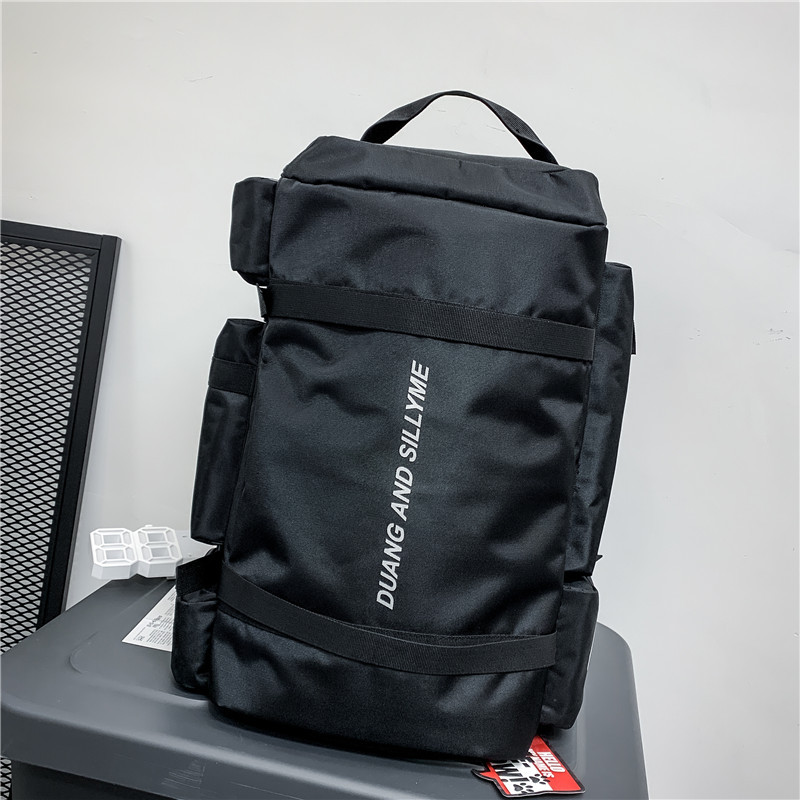 Oxford Cloth Gym Bag Yoga Swimming Backpack Lightweight Shoulder Messenger Bag Couple Outdoor Short-Distance Travel Bag