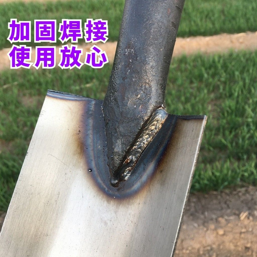 全钢尖头铲挖山药洛阳铲挖土打洞窄口铁锹挖洞挖红薯掏洞挖坑