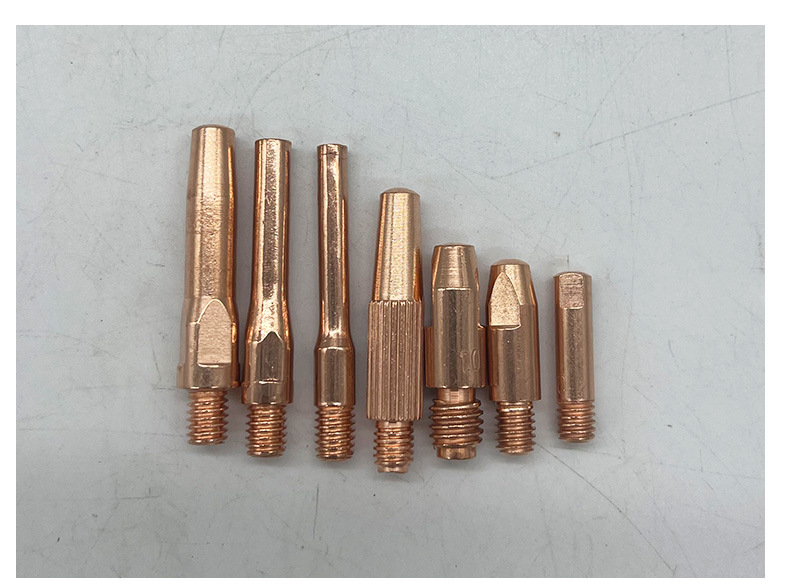 二保焊机焊枪 导电嘴 紫铜导电嘴 二保悍配件 焊枪配件