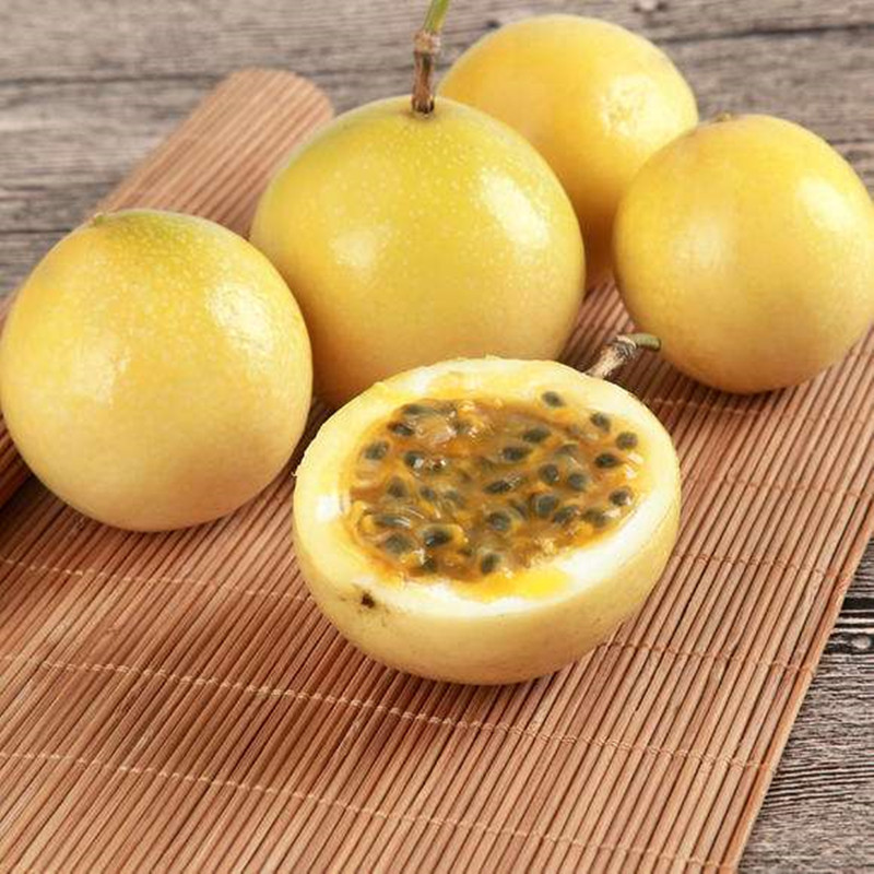 广西黄金百香果钦蜜9号黄心黄色黄金果新鲜包邮现摘现发甜中大果