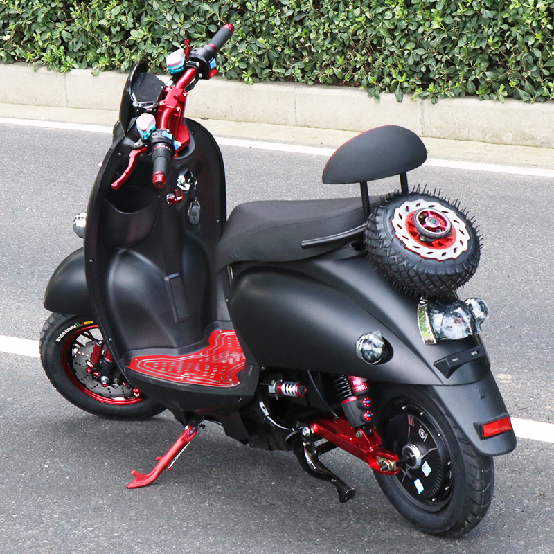 小龟王电动车60v72v男女双人成人电动摩托车电动踏板电单车电瓶车