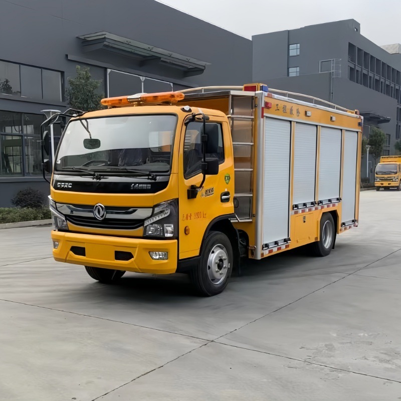 国六东风天锦应急救援抢险车 电源泵车500kw救险车价格多少钱一辆