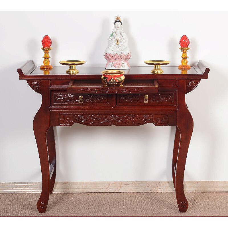 神台柜供桌佛台家用经济型供祠堂佛院实木佛龛供佛桌供奉桌独立站