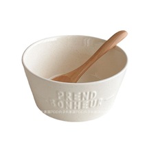 酸奶碗芝麻釉风汤饭可爱水果沙拉螺蛳粉餐具泡面厂家直销亚马逊