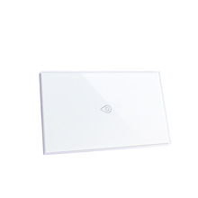 美标涂鸦Wifi壁式热水器智能触摸开关水晶玻璃远程无线控制开关