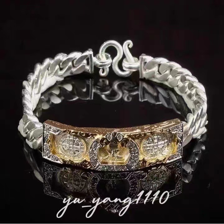 2023夏季 泰国佛牌特色 龙婆瑞佛历2561年自身像佛像锆石手链情侣