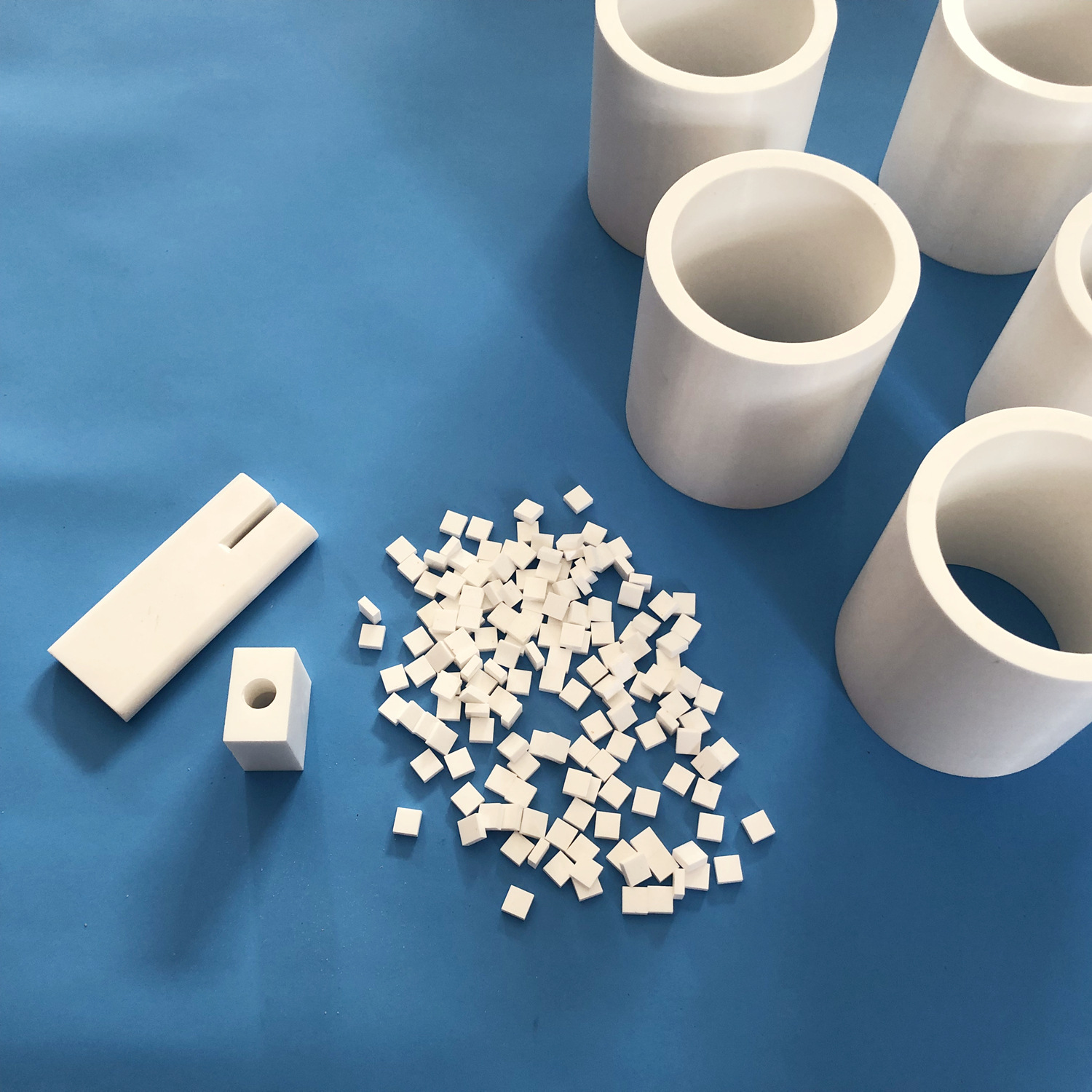 绝缘高温环境适用钇稳定氧化锆陶瓷圈陶瓷环