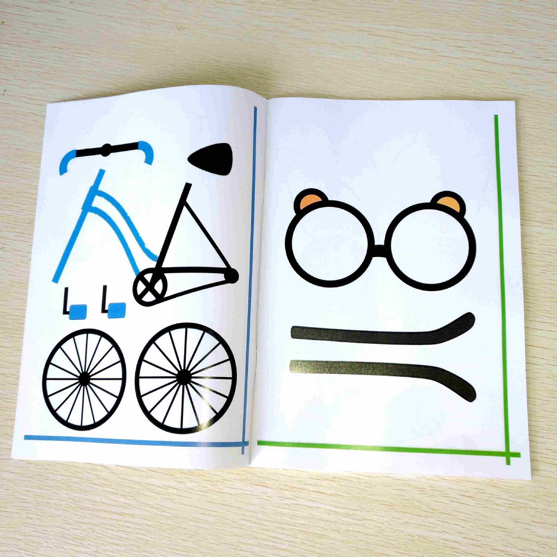 3d打印笔画册临摹板40个图案送透明临摹垫板3d绘画板