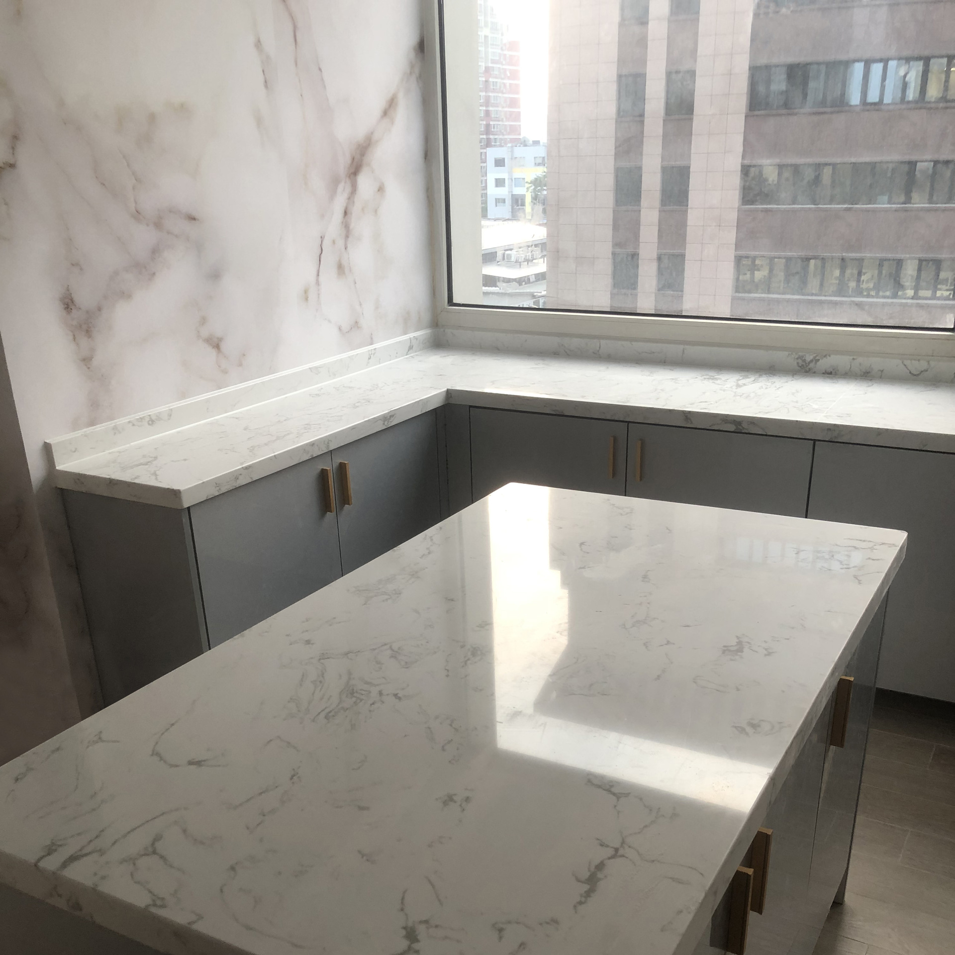 京厂家天然人造大理石厨房洗手飘窗台面窗台石门槛石过门石材