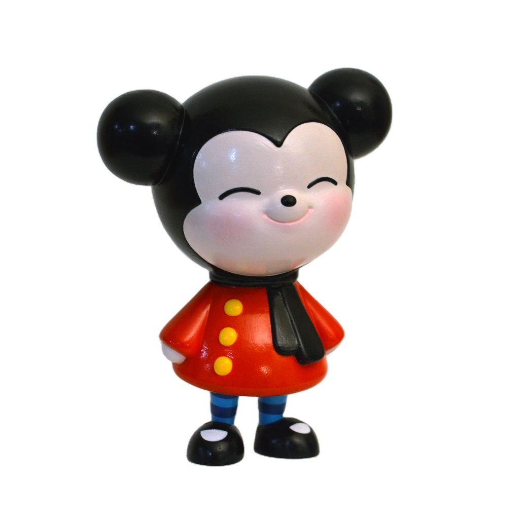 vinyl dolls 米老鼠 塑胶pvc注塑品儿童玩耍卡通小猴动物玩偶玩具