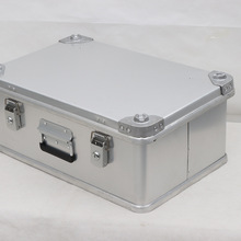 厂家直供铝合金仪器箱 多功能铝合金工具隔断箱防震仪器铝合金箱