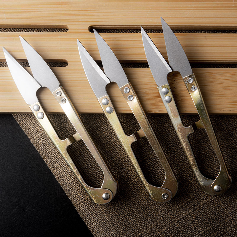 剪线头专用线剪u型弹簧纱剪十字绣缝纫家用剪子小剪刀小号手工