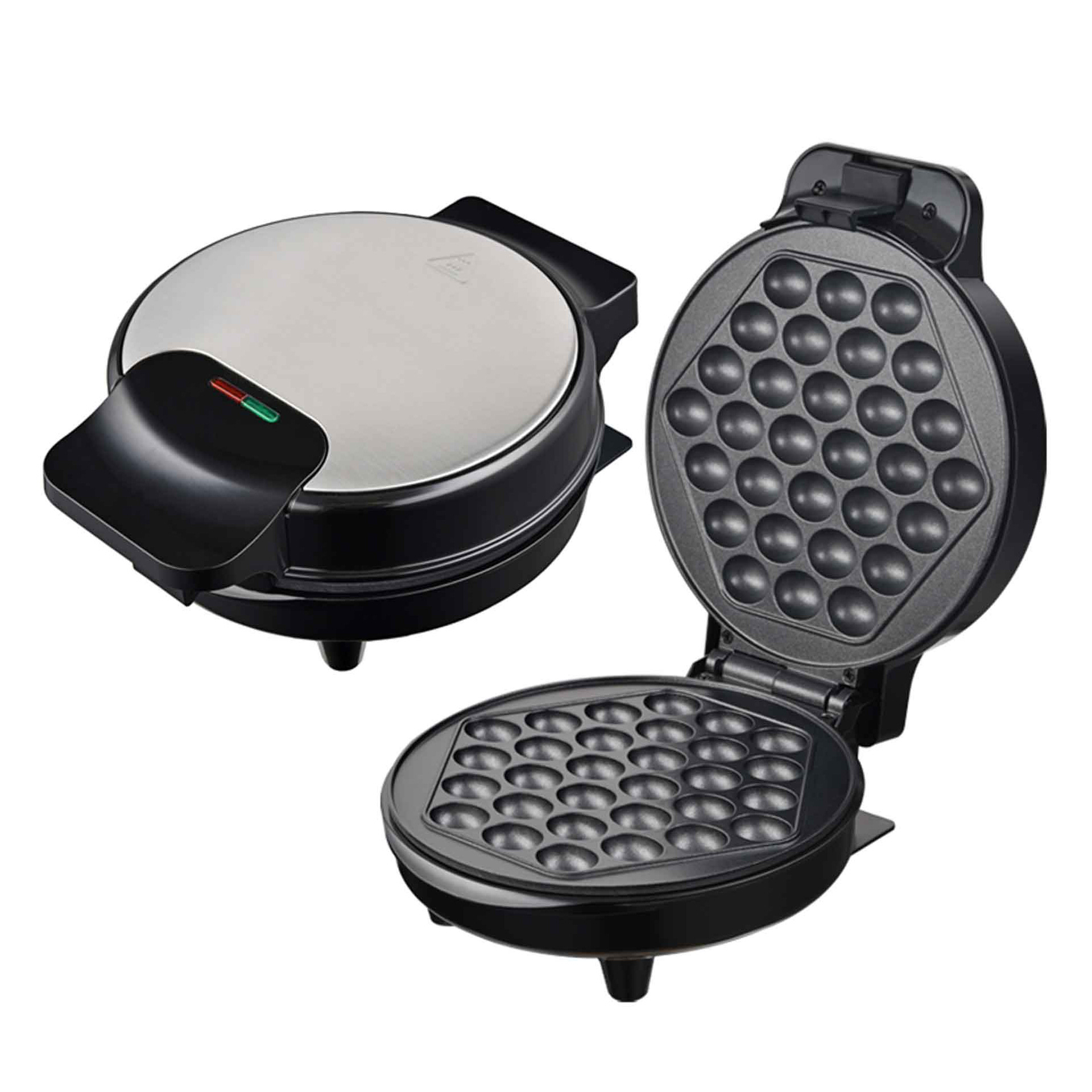 Mini Multifunctional Electric Baking Pan Household Egg Puff Machine Waffle round Breakfast Machine Electric Baking Pan Donut Machine