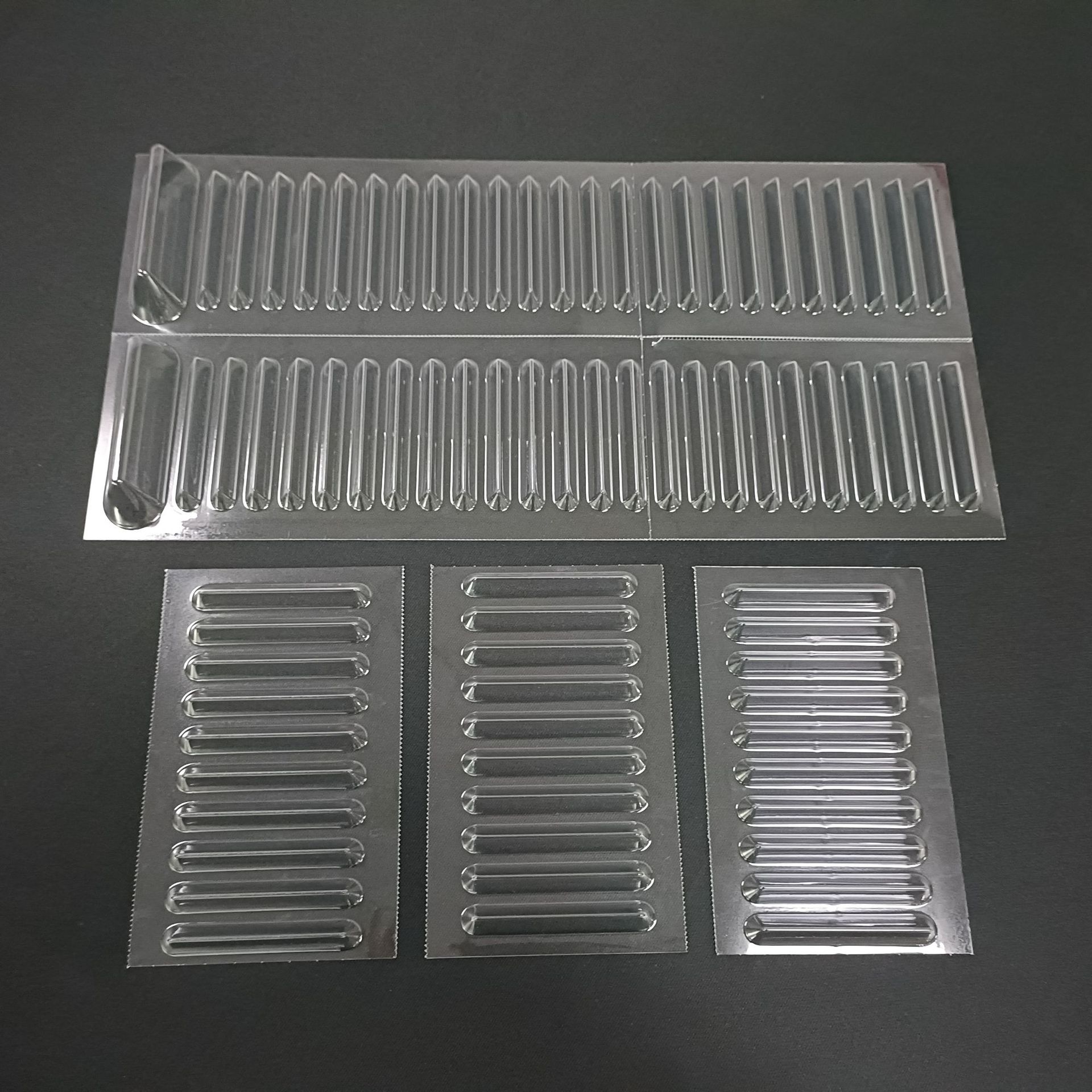 超市货架防滑片吸塑可撕开 透明吸塑托盘 pet吸塑内托 深圳吸塑盘