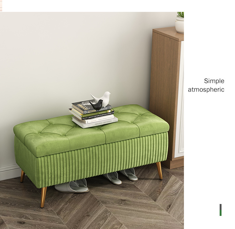 阳台储物沙发换鞋凳家用门口轻奢床头沙发凳长条简易无靠背墙客厅