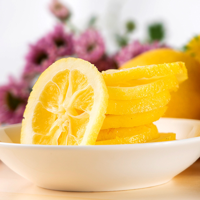 汇达柠檬 即食柠檬片盒装果脯蜜饯蔬果干 水晶柠