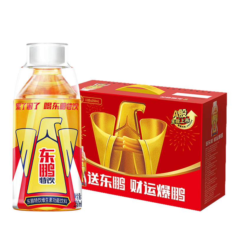 东鹏特饮维生素功能性饮料250ml*12瓶整箱500ml提神能量饮品 图片