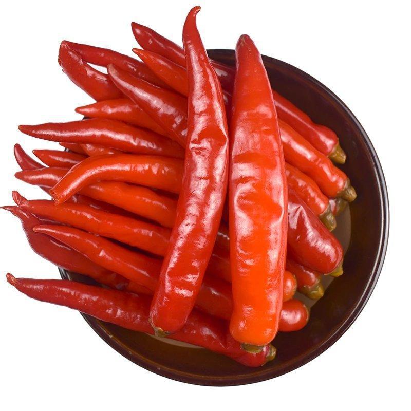 泡红椒四川老坛二荆条川菜调料母水酸辣椒泡辣椒农家红辣椒