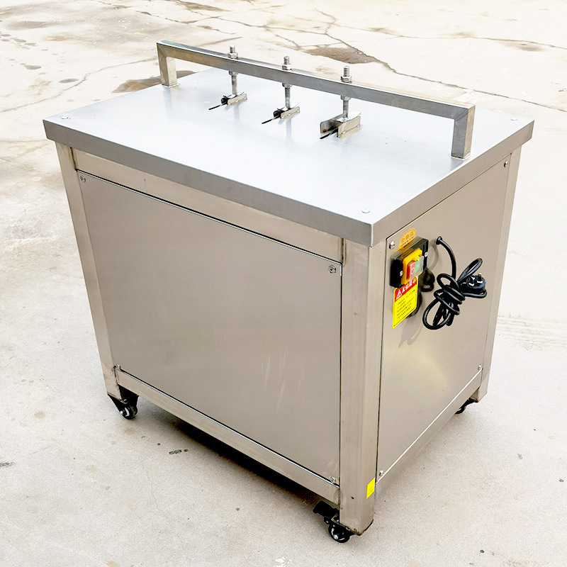 柠檬鸡爪开口机新型脱骨鸡爪快速割口机商用鸭掌凤爪去骨划扣机器