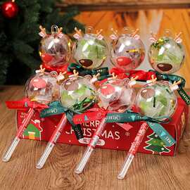 圣诞卡通创意魔法小鹿棒棒球软糖高颜值糖果玩具休闲学生零食批发