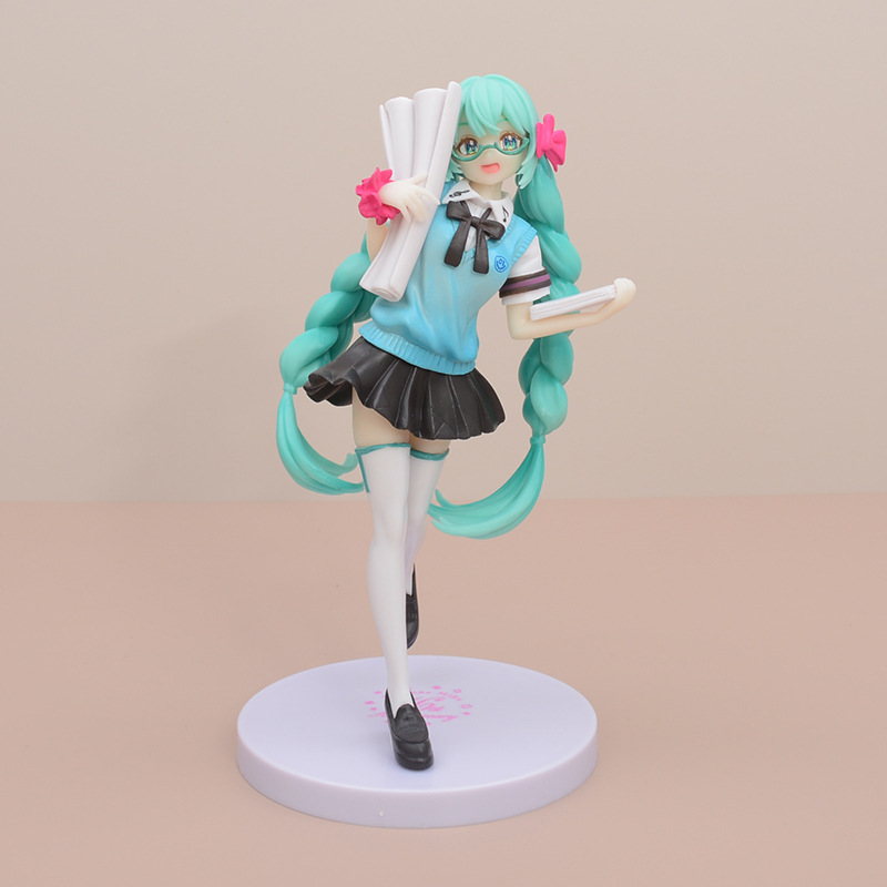 初音16周年 纪念款 booota学生 校服 双马尾周边摆件动漫模型手办