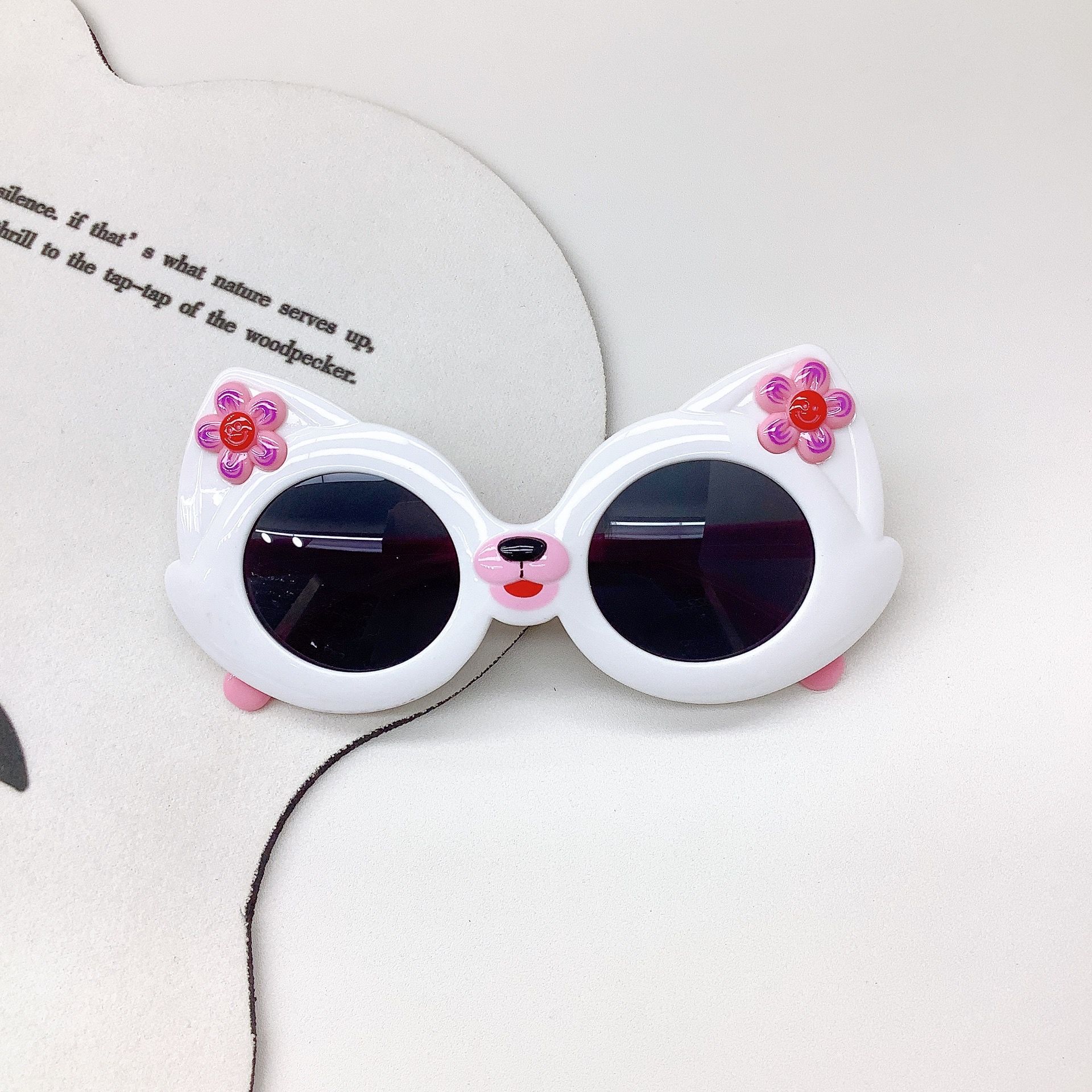 New Children's Sunglasses Cartoon Cute Baby Sunglasses Boys and Girls UV-Proof Sunglasses Yiwu Xiaoli