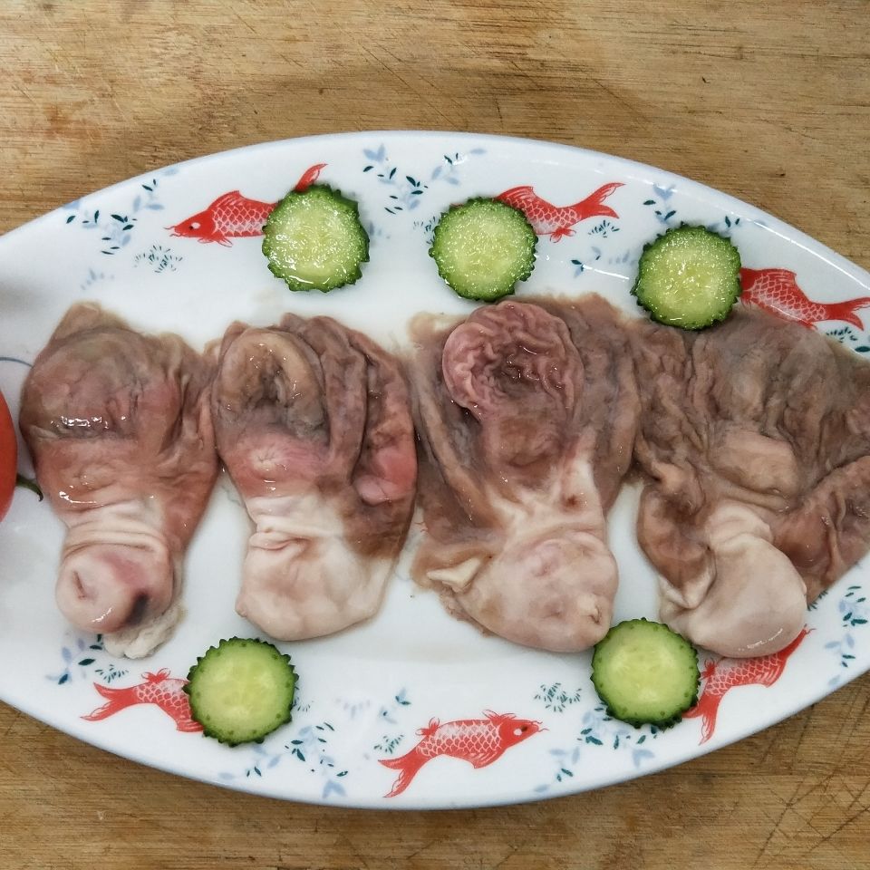 新鲜兔肚生兔肚冷冻四川麻辣火锅干锅红烧串串香1斤