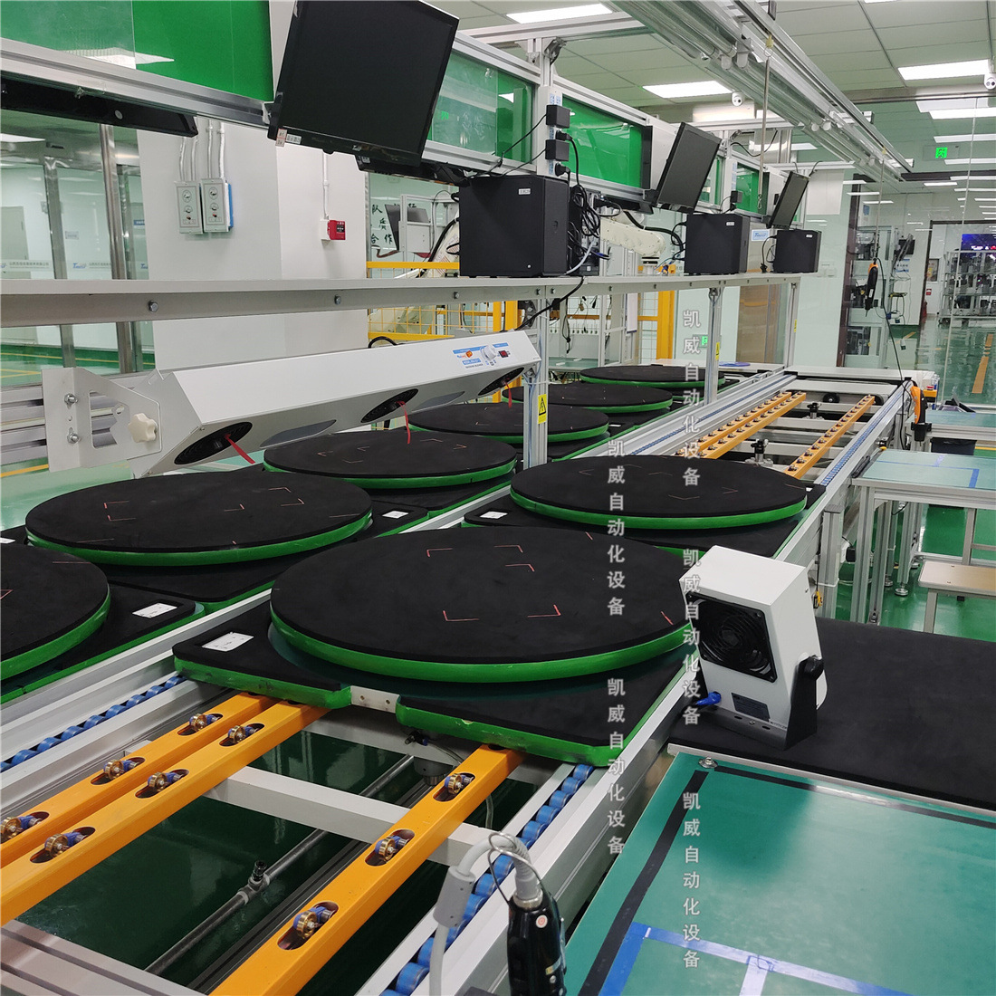 倍速链家电总装线