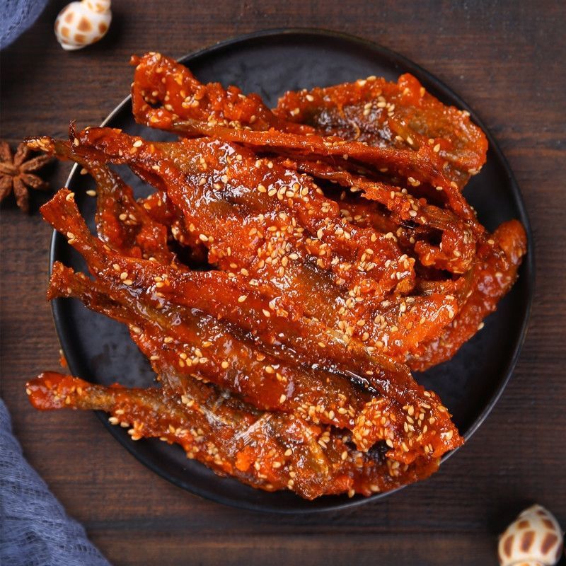 麻辣龙头鱼干香酥龙头鱼干厦门特产即食海味零食香辣鱼干鱼仔
