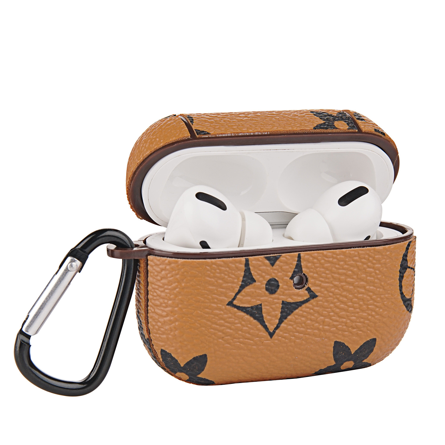 适用苹果airpods pro大牌耳机套经典老花潮牌苹果3代耳机保护套壳